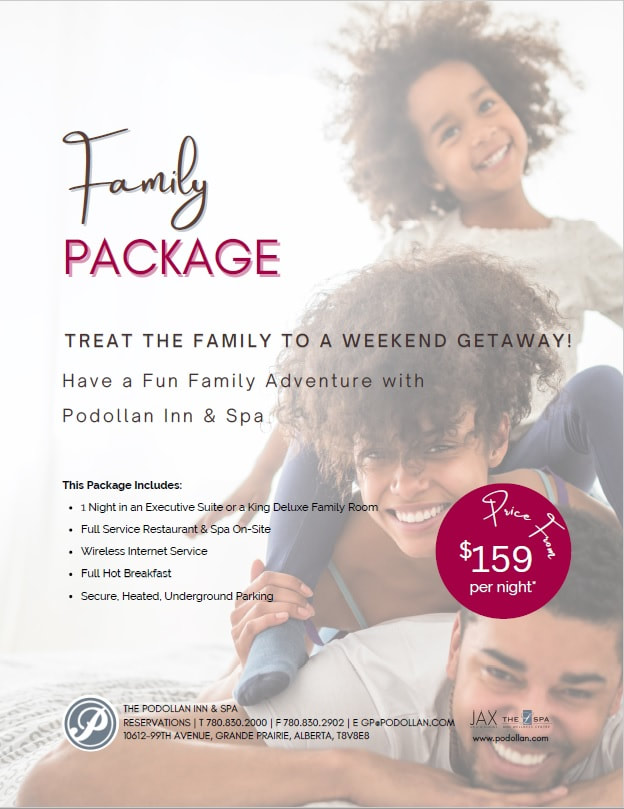 Family Package at Podollan Inn & Spa