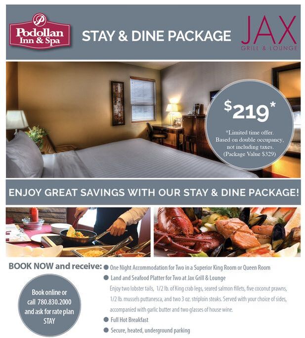 Stay & Dine Special at Podollan Inn & Spa